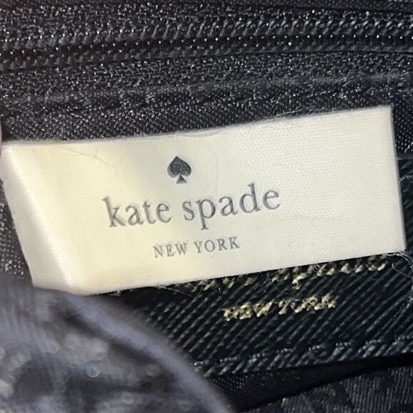 Kate Spade Black Nylon Adjustable Strap Top Zip Small Crossbody - Picture 11 of 16